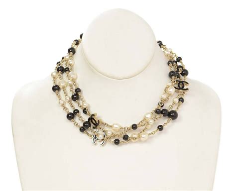 chanel beads for jewelry making|chanel bead necklace.